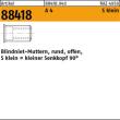 ART 88418 Blindnietmuttern A 4 kl. Seko M 4 / 0,25 - 3,0 S Produktbild