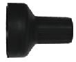 Schnelltriebkappe schwarz Produktbild img1 S