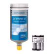 Refill cartridge grease filled, with battery for Electro-mechanical single point lubricator Produktbild
