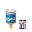 Refill cartridge oil filled, with battery for Electro-mechanical single point lubricator Produktbild