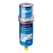 Refill cartridge grease filled, with battery for Electro-mechanical single point lubricator Produktbild