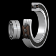 Matched set of two super-precision, high-speed E design, single row angular contact ball bearings with seals Produktbild