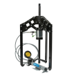 Hydraulically-assisted heavy duty jaw puller with Hydraulic pump with large oil container Produktbild
