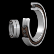 Matched set of two super-precision, high-speed E design, single row angular contact ball bearings Produktbild img1 S