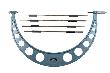 Bügelmessschraube mit auswechselbarem Messamboss 400-500 mm Produktbild