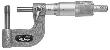 Bügelmessschraube zylindrischer Amboss, flache Spindel, 0-1" Produktbild img1 S
