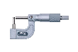 Bügelmessschraube zylindrischer Amboss, flache Spindel, 0-25 mm Produktbild img2 S