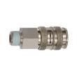 Schnellverschlusskupplung NW 10, Stahl / Messing vern., R 3/4 AG Produktbild img1 S