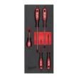 TRI-LOBE SCHRAUBENDREHER EINLAGE 5-TLG. Produktbild