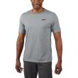 HTSSGR-S HYBRID-T-SHIRT GRAU  Produktbild img2 S