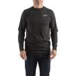 HTLSBL-L HYBRID-SHIRT LANG SCHWARZ Produktbild img3 S
