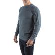 HTLSBLU-L HYBRID-SHIRT LANG BLAU  Produktbild img2 S
