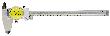 Uhren-Messschieber, 0-200mm, 0,01mm, 1mm/U, Metrisch, Nr. 505-733 Produktbild