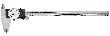 Uhren-Messschieber 0-12" D12"X, Nr. 505-749 Produktbild