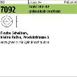 ISO 7092 St. 20 (21 x 34 x 3 ) 200 HV, galv. verzinkt gal Zn VE=S Produktbild img1 S