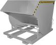 Kippbehälter BKM 2000 l B1560xT1810xH1480 mm RAL7005 Tragkraft 3000kg mit Abrollsystem Produktbild img3 S