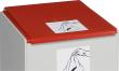 Deckel rot für Kunststoffcontainer 60 l Produktbild img2 S