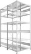 Steckregal META CLIP, Fachlast 230 kg, doppelseitig, verzinkt Produktbild img19 S