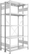 Steckregal META CLIP, Fachlast 230 kg, doppelseitig, verzinkt Produktbild