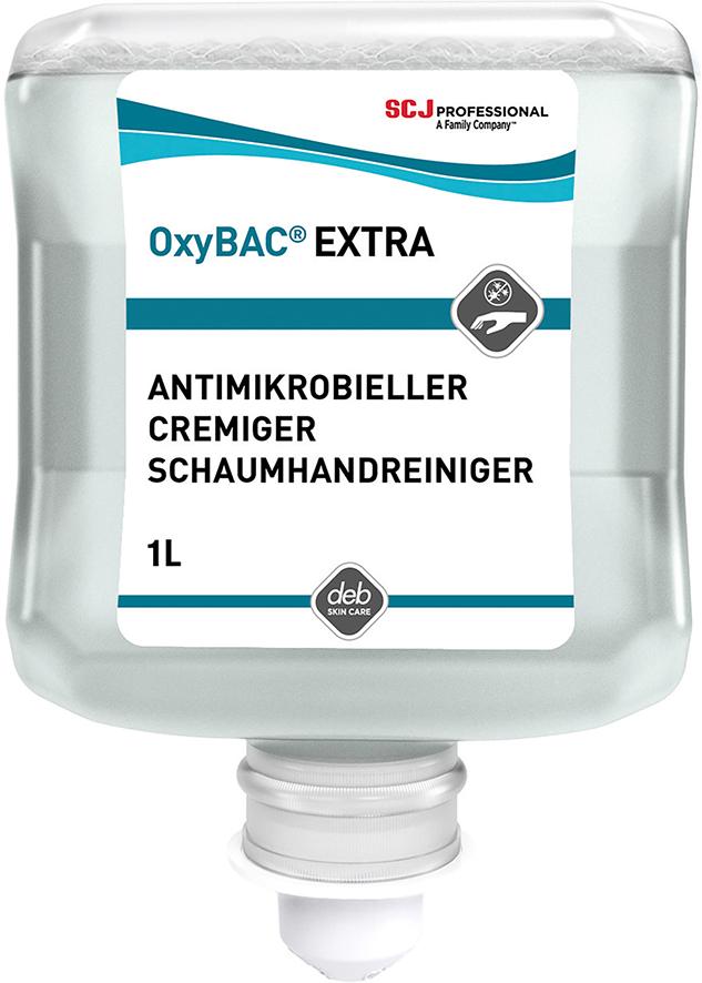 OxyBac Extra Schaumhandreiniger 1 l Kartusche Antimikrobielle Handrein. Produktbild img1 L
