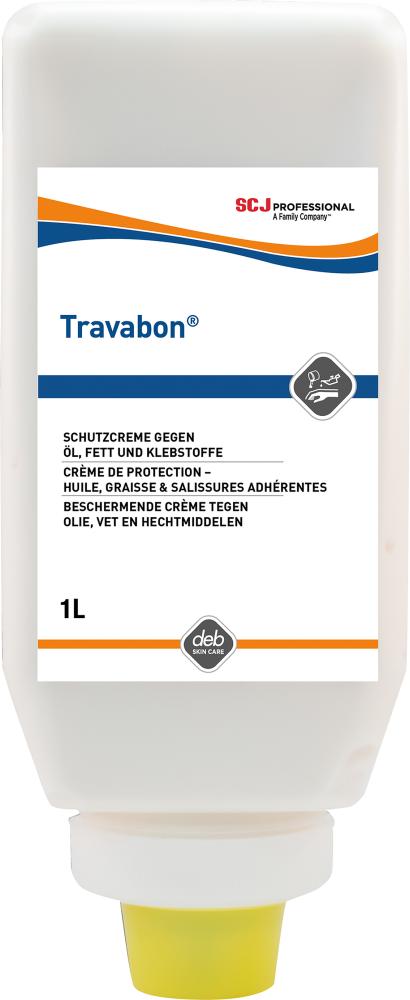 Travabon Spezial-Hautschutzcreme 1.000 ml Softflasche Produktbild img1 L
