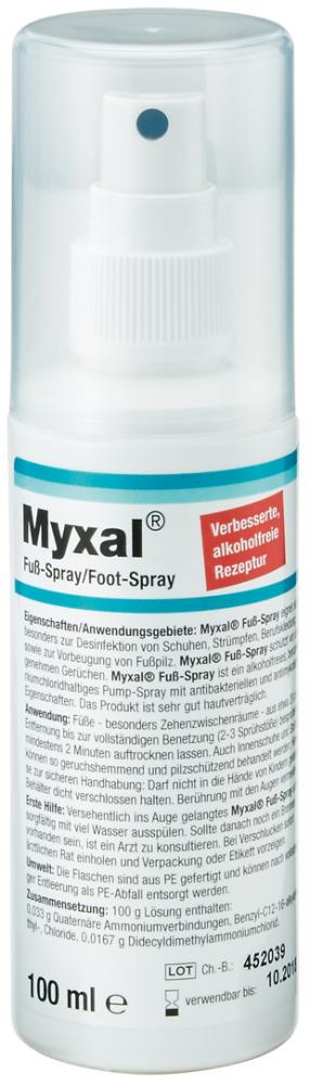 Fußspray Myxal 100 ml Flasche Produktbild img1 L