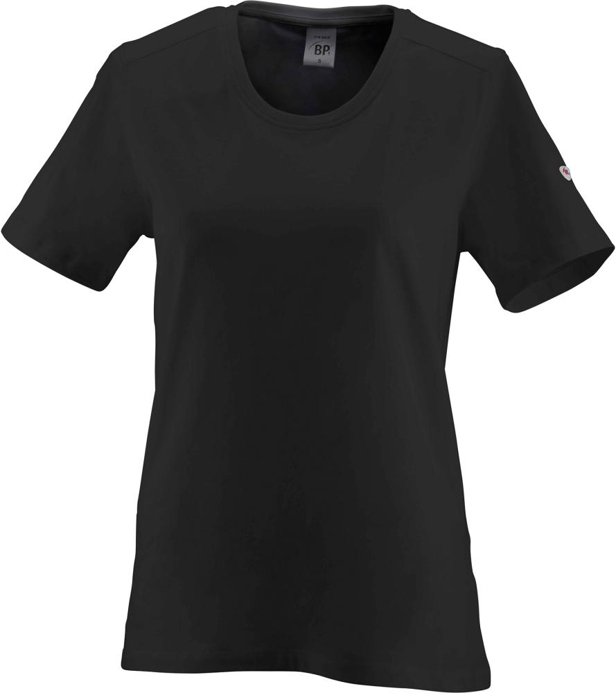 T-Shirt Damen 1715, schwarz,Gr.2XL Produktbild img1 L