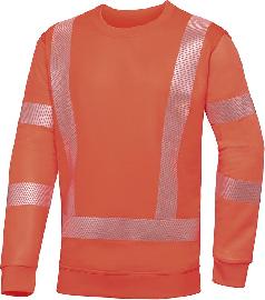 Sweatshirt 2134-873, warnorange, Gr.XL BP Hi-Vis Comfort Produktbild