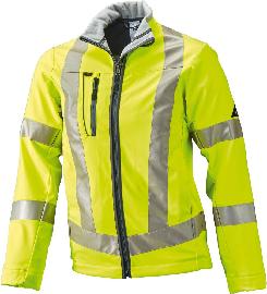 Jacke 2121 940,Softshell,Gr.XL, warngelb Produktbild