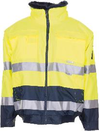 Warn-Comfort-Jacke Gr. 2XL, gelb/marine PLANAM Produktbild