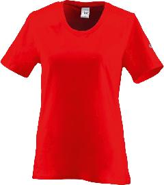 T-Shirt Damen 1715, rot,Gr.2XL Produktbild
