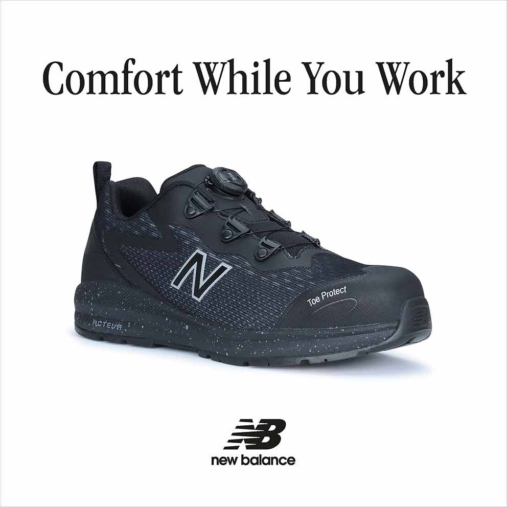new balance nb Sicherheitsschuh in in schwarz mit BOA-Verschluss