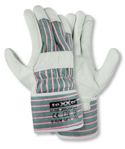 Rindnarbenlederhandschuhe Super-Worker V Größe 10 Produktbild img1 L