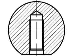 DIN 319 Kunstst. C 20 M 5 schwarz Innengew. o. Buchse Kunstst S Produktbild img1 L