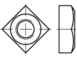 DIN 557 5 M 5 galv. verzinkt gal Zn S Produktbild img1 L