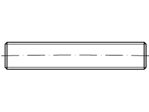 DIN 976 A 4 B M 12 x 180 A 4 S Produktbild img1 L
