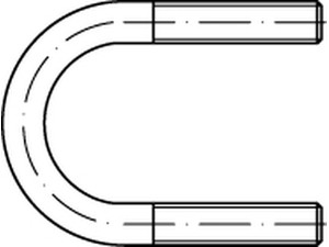 DIN 3570 Stahl U A 228 / NW 200 M 20 feuerverzinkt, Gew.-tol. 6h tZn S Produktbild img1 L