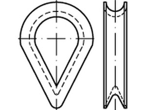 DIN 6899 Stahl BF 4 / RW 5 galv. verzinkt gal Zn S Produktbild img1 L
