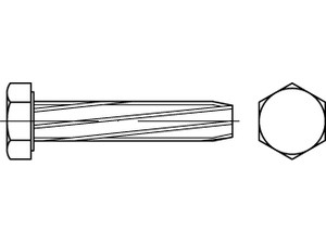 DIN 7513 Stahl A M 5 x 20 galv. verzinkt gal Zn S Produktbild img1 L