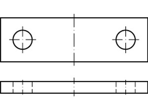 DIN 15058 Stahl 50 x 12 Achshalter S Produktbild img1 L