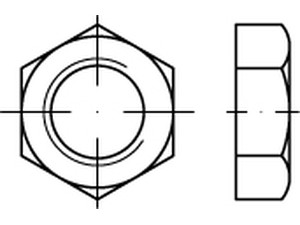 DIN 80705 14 H M 22 x 1,5 gal Zn 8 DiSP + S gal ZnDi S Produktbild img1 L