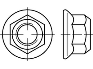 EN 1664 Kl.8 M 12 galv. verzinkt gal Zn S Produktbild img1 L