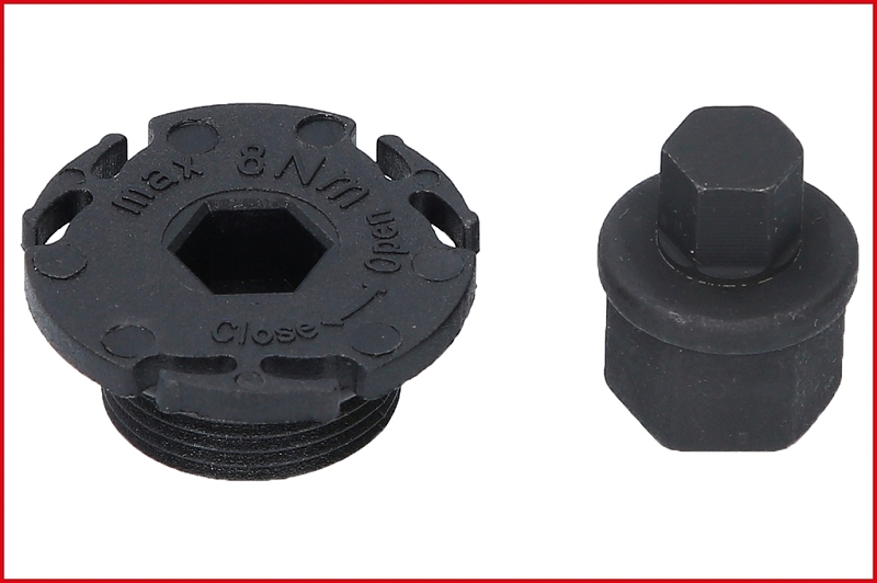 3/8" Öldienst-Spezialprofil-Satz für Kunststoff-Ölablassschrauben, 9-tlg Produktbild img15 L