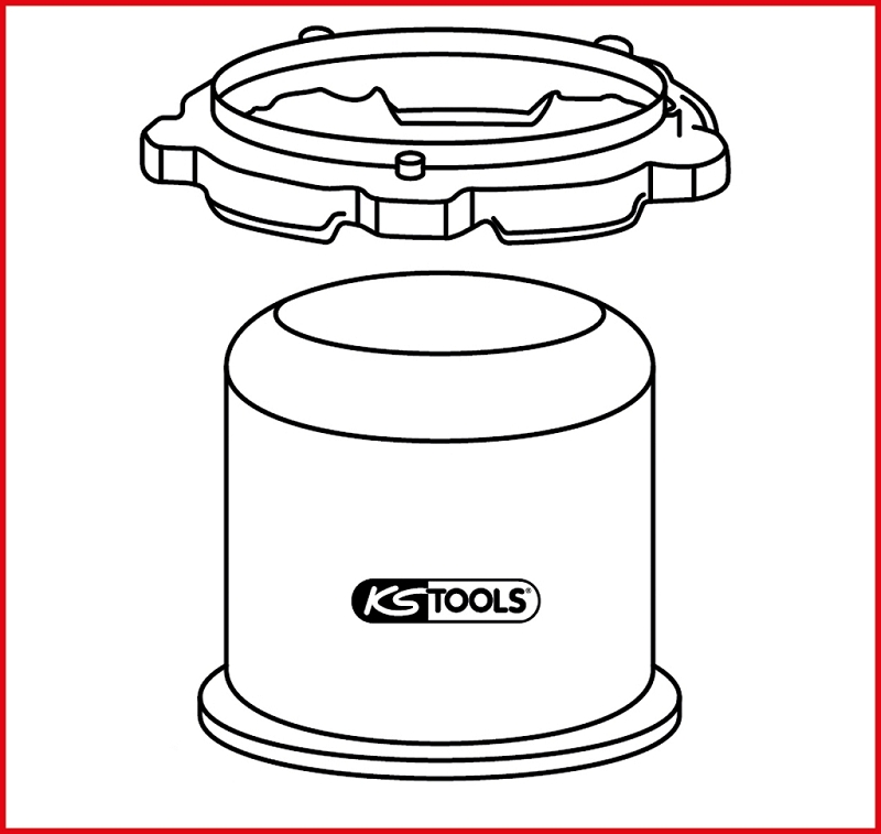 Lösewerkzeug für Lufttrocknerpatrone für Volvo / Renault Produktbild img5 L