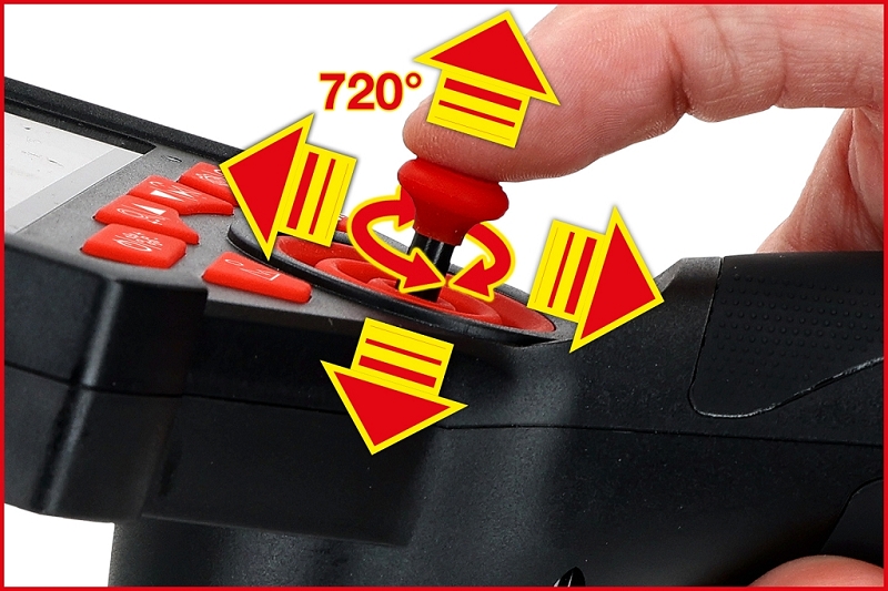 HD-Videoskop-Satz mit Ø 3,9 mm 720° und 0° HD Frontkamera-Sonde, flexible PVC Hülle Produktbild img14 L