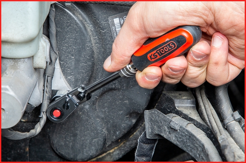 1/4" SlimPOWER Teleskop-Gelenk-Umschaltknarre, 72 Zahn Produktbild img7 L