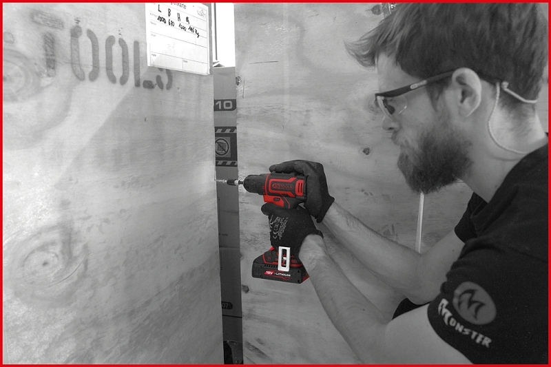 eMONSTER Brushless-Akku-Bohr-Schrauber-Satz, 4-tlg Produktbild img12 L