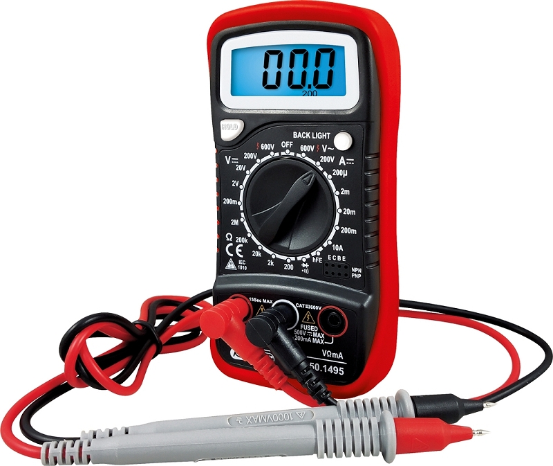 Digital Multimeter inkl. Prüfspitzen Produktbild img2 L