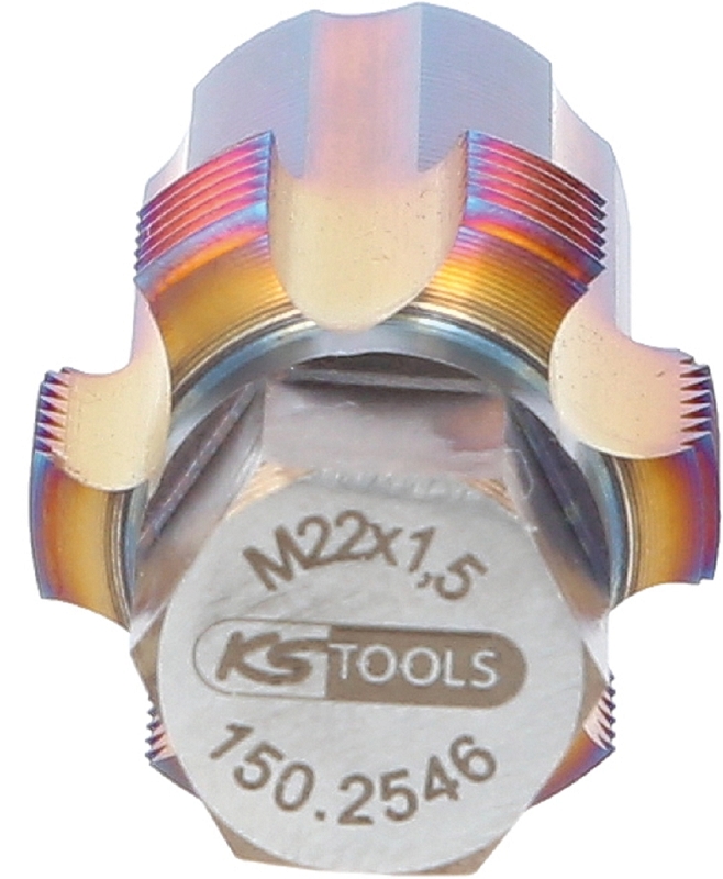 Gewindeschneider mit Führungsbolzen für Partikelfiltersensoren, M22x1,5 Produktbild img2 L