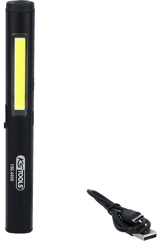LED COB Stripe Inspektionslampe 350 Lumen mit UV-Spot LED und Laserpointer Produktbild img2 L